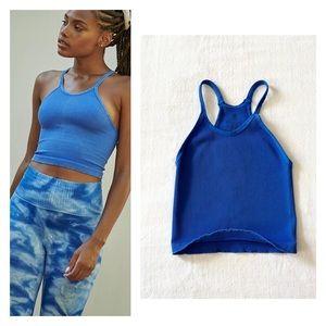 Free People Happiness Runs Long Crop Top